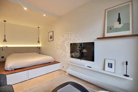 Chambre Studio alcove meublé - 29m²  - Convention - Paris