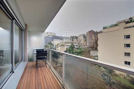 Balcon Studio alcove meublé - 29m²  - Convention - Paris