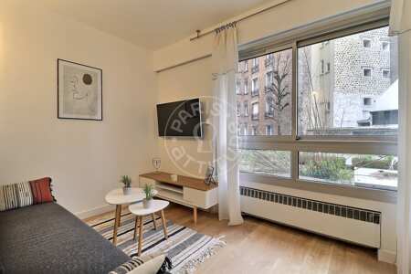Salon Studio alcove meublé - 29m²  - Porte de Saint-Cloud - Paris