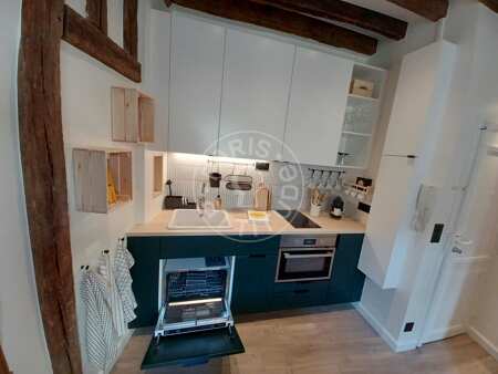 Cucina Appartamento arredato - 24m²  - 1 locale - Ecole Militaire / Unesco / Duroc - Parigi