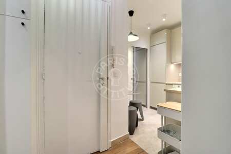Entrada Apartamento mobilado - 43m²  - 1 quarto - Montmartre / Place des Abbesses - Paris