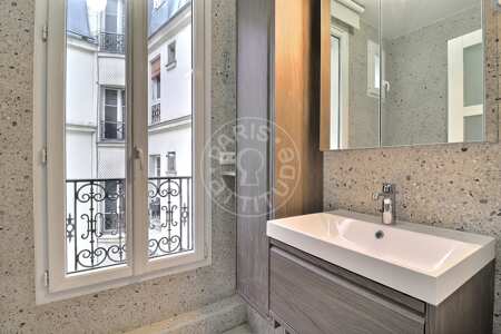 Casa de banho Apartamento mobilado - 43m²  - 1 quarto - Montmartre / Place des Abbesses - Paris