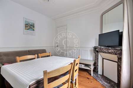 Sala Apartamento mobilado - 56m²  - 2 quartos - Neuilly-sur-Seine