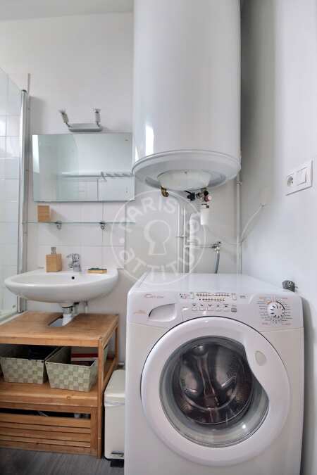 Casa de banho Apartamento mobilado - 56m²  - 2 quartos - Neuilly-sur-Seine