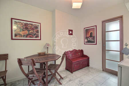 Salón Piso amueblado - 26m²  - 1 dormitorio - Porte Maillot / Palais des Congrès - París