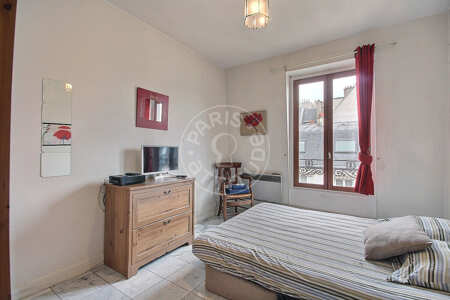 Dormitorio Piso amueblado - 26m²  - 1 dormitorio - Porte Maillot / Palais des Congrès - París