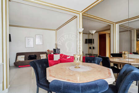 Salle à manger Appartement meublé - 45m²  - 1 chambre - Trocadéro - Paris