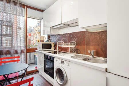 Cuisine Appartement meublé - 45m²  - 1 chambre - Trocadéro - Paris