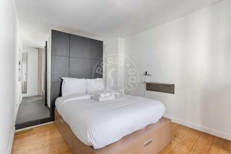 Bedroom Furnished apartment - 60m²  - 1 bedroom - Place des Vosges - Paris