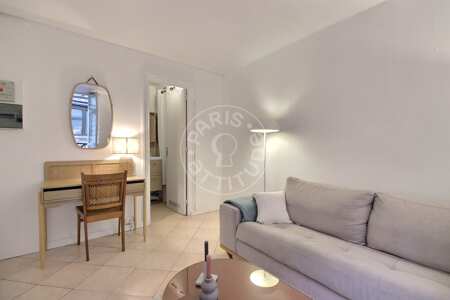 Wohnzimmer Möblierte studio - 17m²  - Bourse - Paris