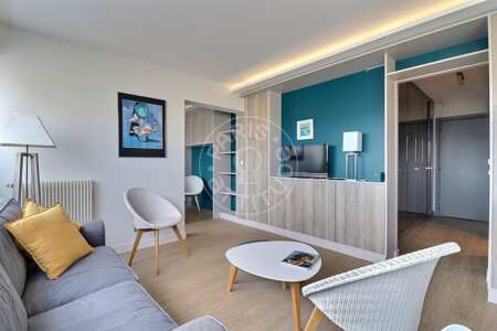 Wohnzimmer Möblierte wohnung - 45m²  - 1 Zimmer - Commerce - Paris