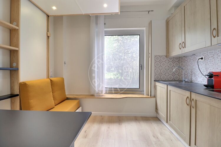 Living room - Furnished studio - Paris 75015 - 17291