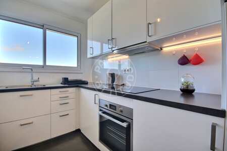 Cocina Piso amueblado - 52m²  - 1 dormitorio - Plaisance / Pernety - París