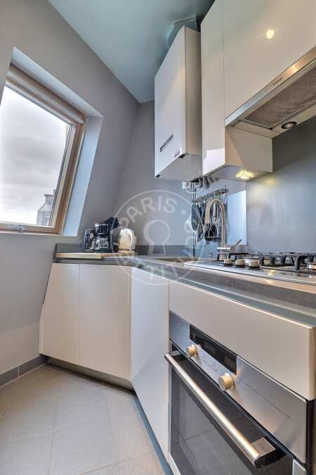 Cucina Appartamento arredato - 43m²  - 1 locale - Porte Dorée - Parigi