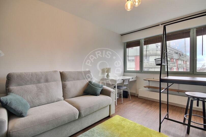 Furnished studio - Paris 75019 - 17298
