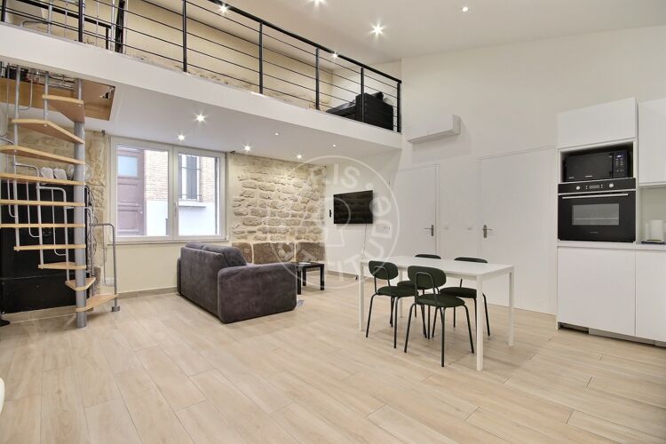 Sala - 2 quartos mobiliado - Paris 75002 - 17300
