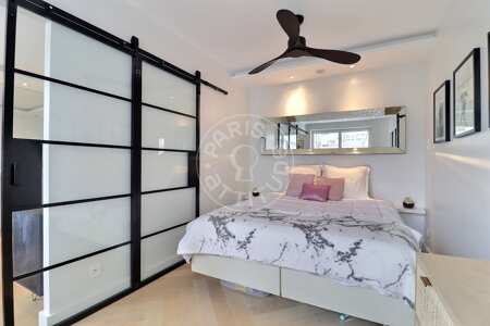 Schlafzimmer Möblierte wohnung - 39m²  - 1 Zimmer - Motte-Piquet Grenelle - Paris