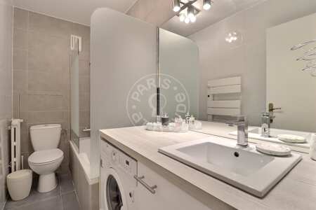 Badezimmer Möblierte wohnung - 39m²  - 1 Zimmer - Motte-Piquet Grenelle - Paris