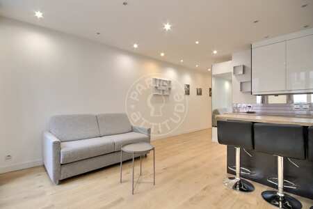 Wohnzimmer Möblierte wohnung - 40m²  - 1 Zimmer - Montorgueil - Paris