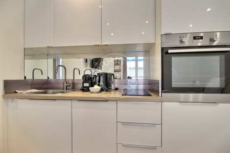 Cucina Monolocale arredato - 20m²  - Montorgueil - Parigi