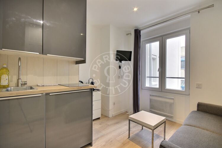 Salón - Estudio amueblado - París 75002 - 17308