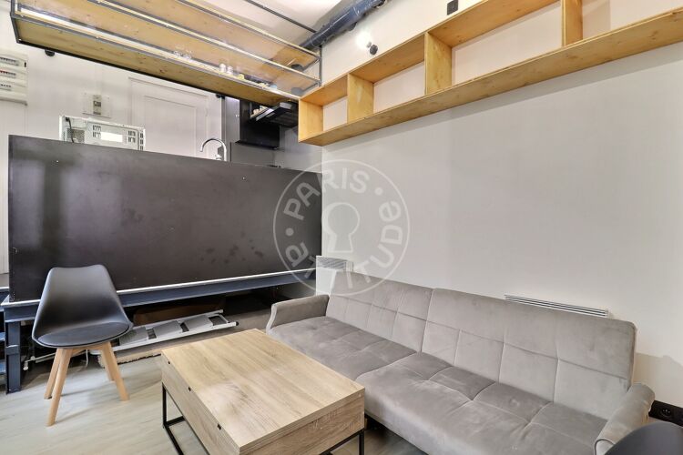 Salon - Studio meublé - Paris 75005 - 17328