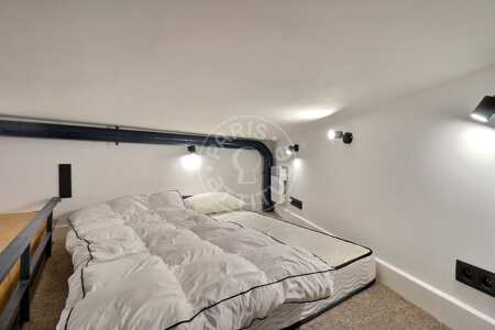 Schlafzimmer Möblierte studio - 23m²  - Place Monge - Paris