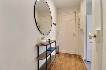 Entrée Appartement meublé - 43m²  - 1 chambre - Maison de la Radio - Paris
