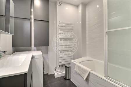 Casa de banho Apartamento mobilado - 77m²  - 2 quartos - La Muette / Bois de Boulogne - Paris