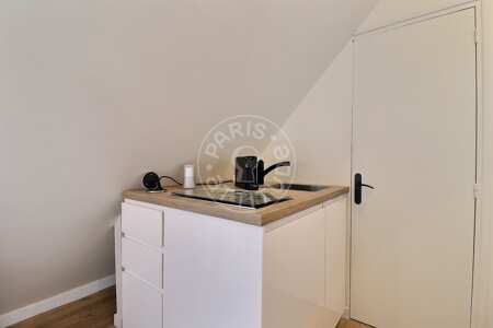 Cocina Piso amueblado - 23m²  - 1 dormitorio - Musée Picasso - París