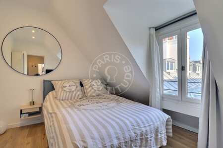 Dormitorio Piso amueblado - 23m²  - 1 dormitorio - Musée Picasso - París