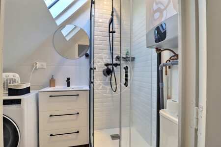 Baño Piso amueblado - 23m²  - 1 dormitorio - Musée Picasso - París