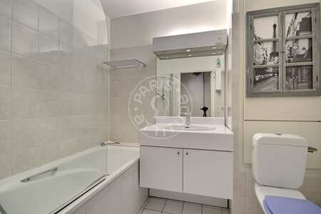 Baño Estudio amueblado - 34m²  - Denfert Rochereau - París