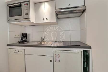 Küche Möblierte studio - 19m²  - Bastille - Paris