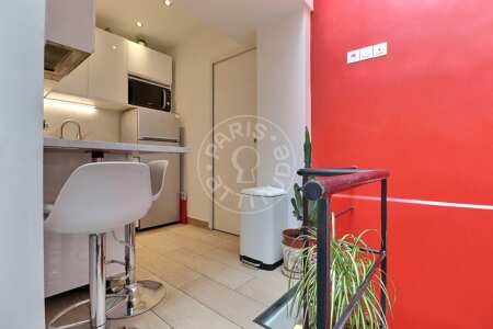 Cozinha Apartamento mobilado - 35m²  - 1 quarto - Arc de Triomphe - Paris