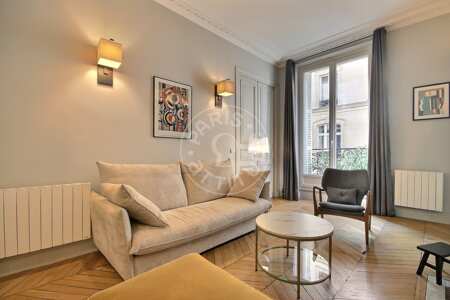 Sala Apartamento mobilado - 52m²  - 1 quarto - Châtelet - Paris