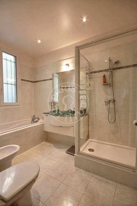 Badezimmer Möblierte wohnung - 90m²  - 2 Zimmer - Denfert Rochereau - Paris