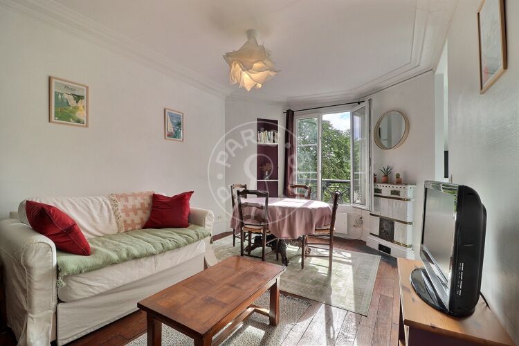 Salon - 1 chambre meublé - Paris 75007 - 17598