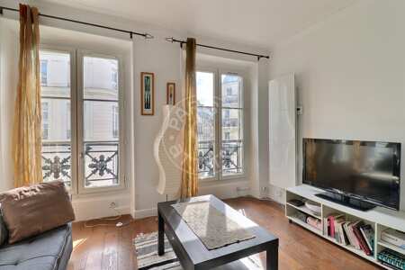 Sala Apartamento mobilado - 37m²  - 1 quarto - Montorgueil - Paris