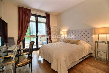 Chambre Appartement meublé - 120m²  - 2 chambres - Avenue Foch - Paris