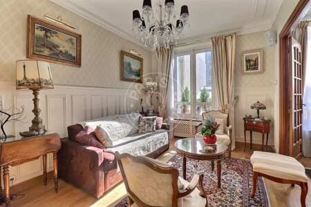 Salle à manger Duplex meublé - 61m²  - 1 chambre - Trocadéro - Paris
