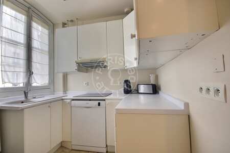 Kitchen Furnished apartment - 70m²  - 2 bedrooms - Panthéon / Sorbonne - Paris