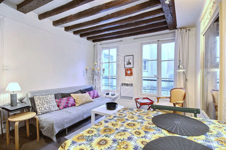 Sala - 1 quarto mobiliado - Paris 75001 - 1957