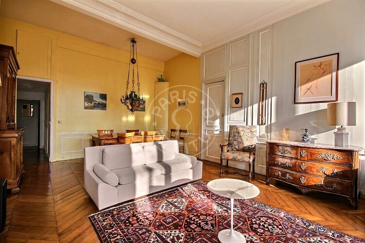 Wohnzimmer - Möblierte 3 Zimmer - Paris 75004 - 2022