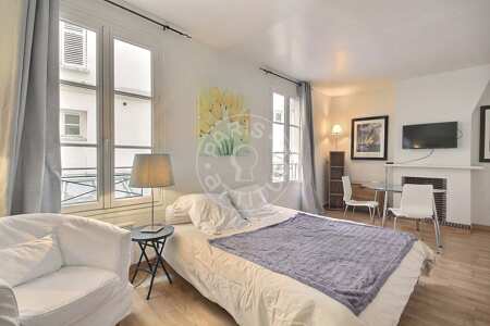 Salón Estudio amueblado - 28m²  - Tour Eiffel - París