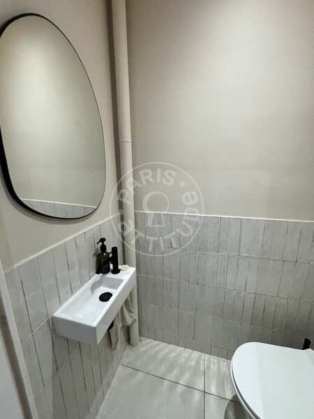 WC Apartamento mobilado - 55m²  - 1 quarto - Boucicaut - Paris