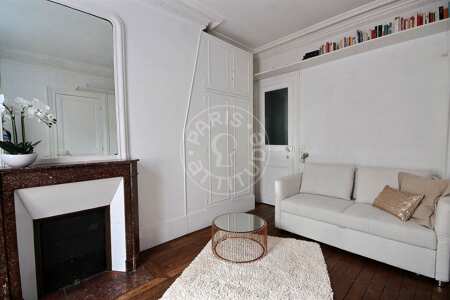 Sala Quitinete mobilado - 25m²  - Pereire - Paris