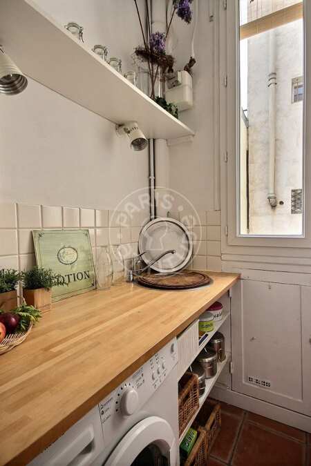 Cozinha Quitinete mobilado - 25m²  - Pereire - Paris