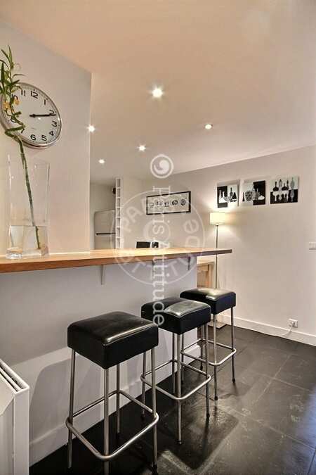 Cozinha Apartamento mobilado - 80m²  - 2 quartos - Latin / Saint-Michel - Paris