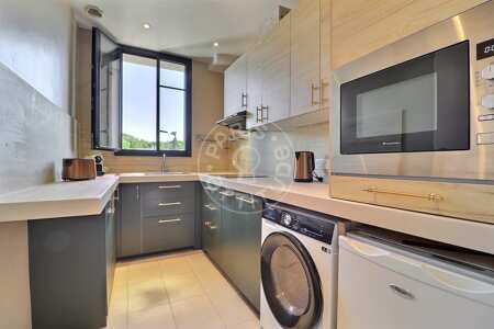 Cozinha Apartamento mobilado - 50m²  - 1 quarto - Boulogne-Billancourt